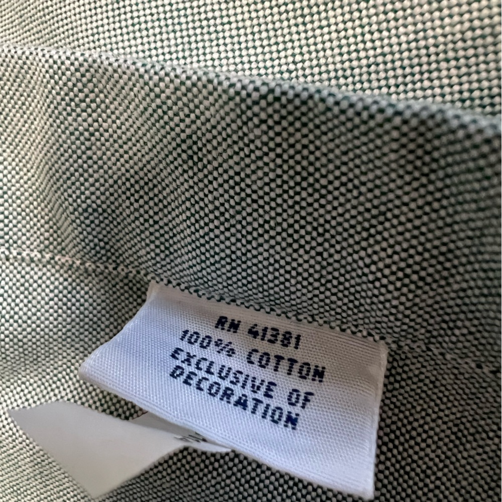 Ralph Lauren Men's Button-Down Shirt in Mint Green.Sz/XL - Picture 9 of 9